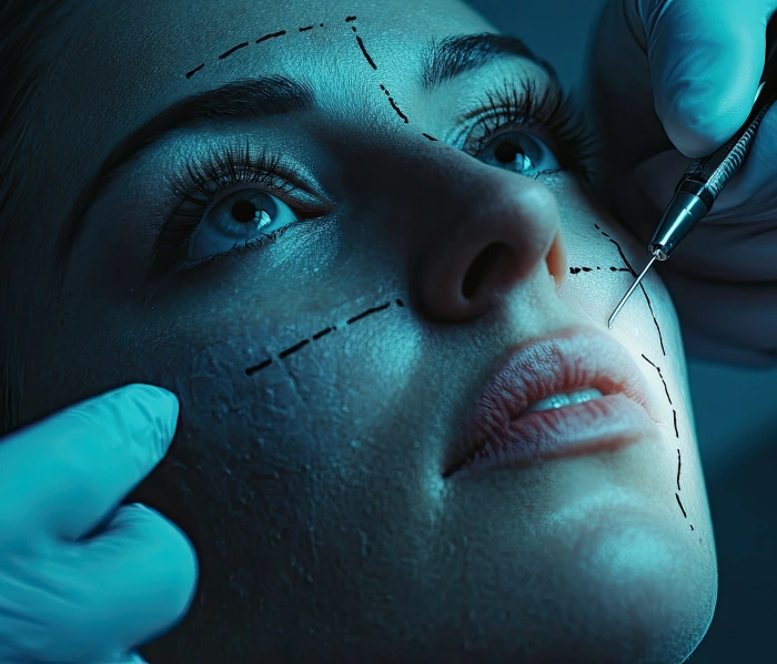 仅为矫正鼻唇沟而进行面部中线切口的情况极为罕见