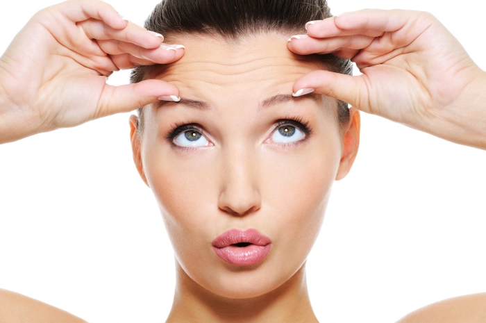endoscopic brow lift treats sagging upper lid and forehead wrinkles