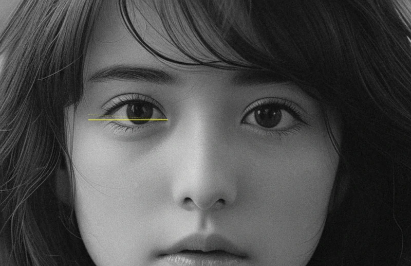 눈꼬리 각도