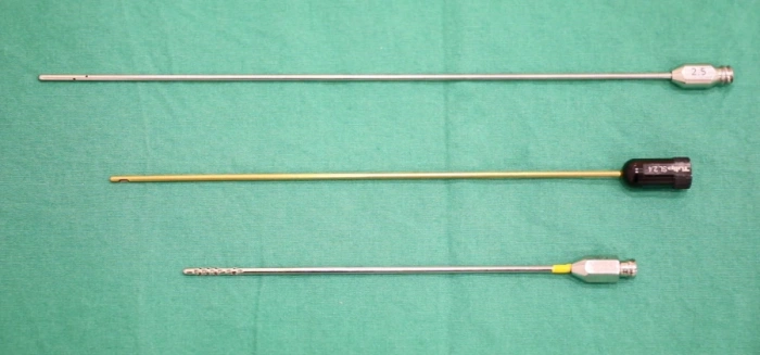 麻醉药物注入、微脂肪提取与纳米脂肪提取专用吸脂管