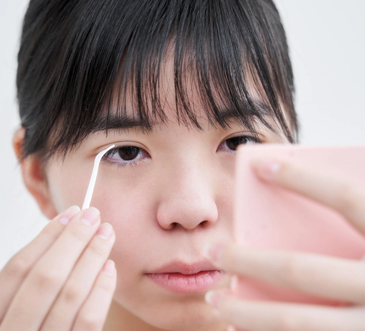 self check methods for double eyelid