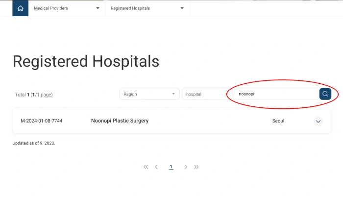 registered clinic for international patients