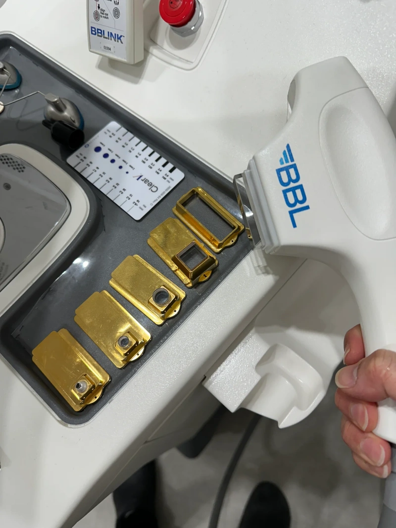 依病灶大小搭配不同轉接頭